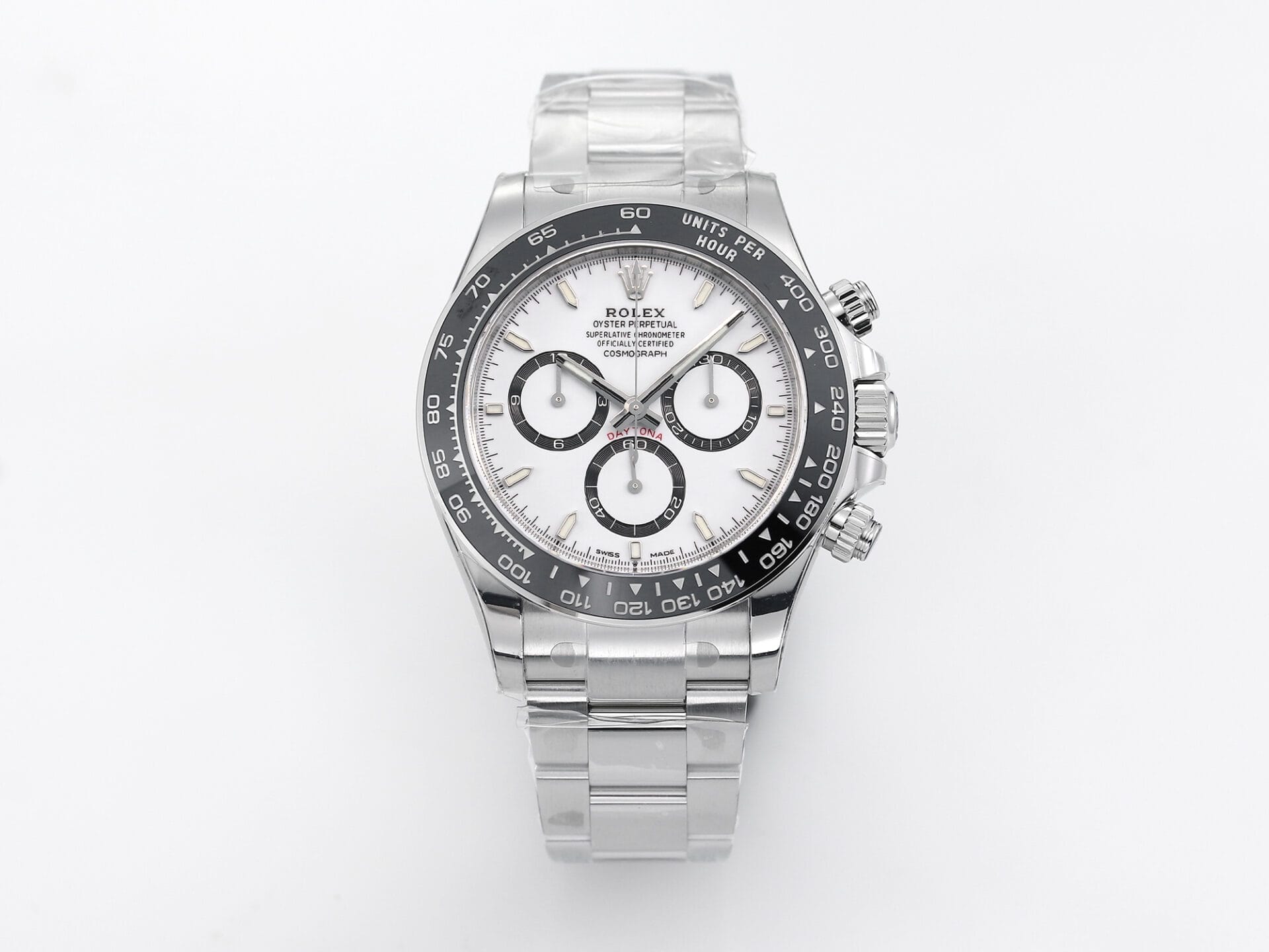 VSFactory (VSF) Rolex Daytona 126500 White Dial – 904L Steel / DD4131 Movement