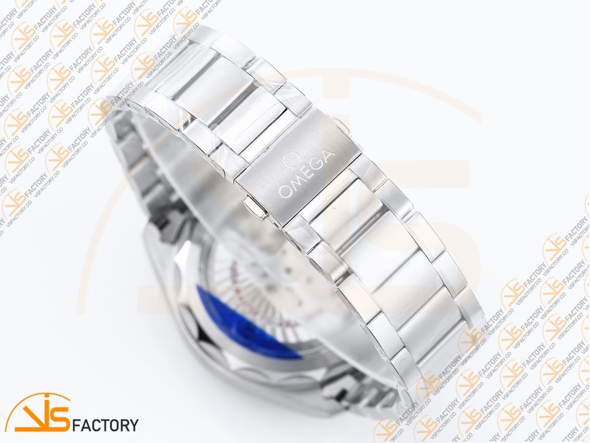 VSFactory (VSF) Omega Aqua Terra Worldtimer 43mm Green Ceramic Dial Steel A8938 Movement - 图片 13