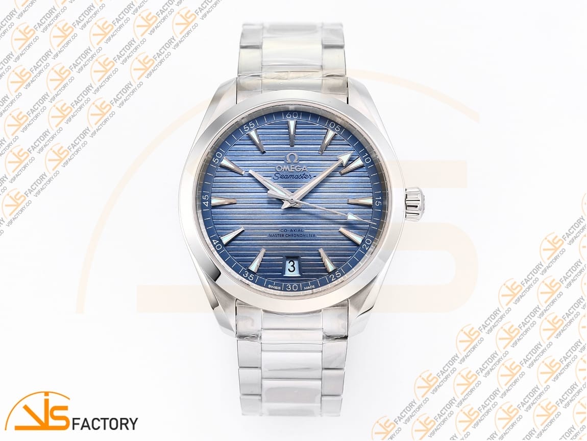 VSFactory (VSF) Omega Aqua Terra 41mm Light Blue Dial Steel A8900 Movement - 图片 3
