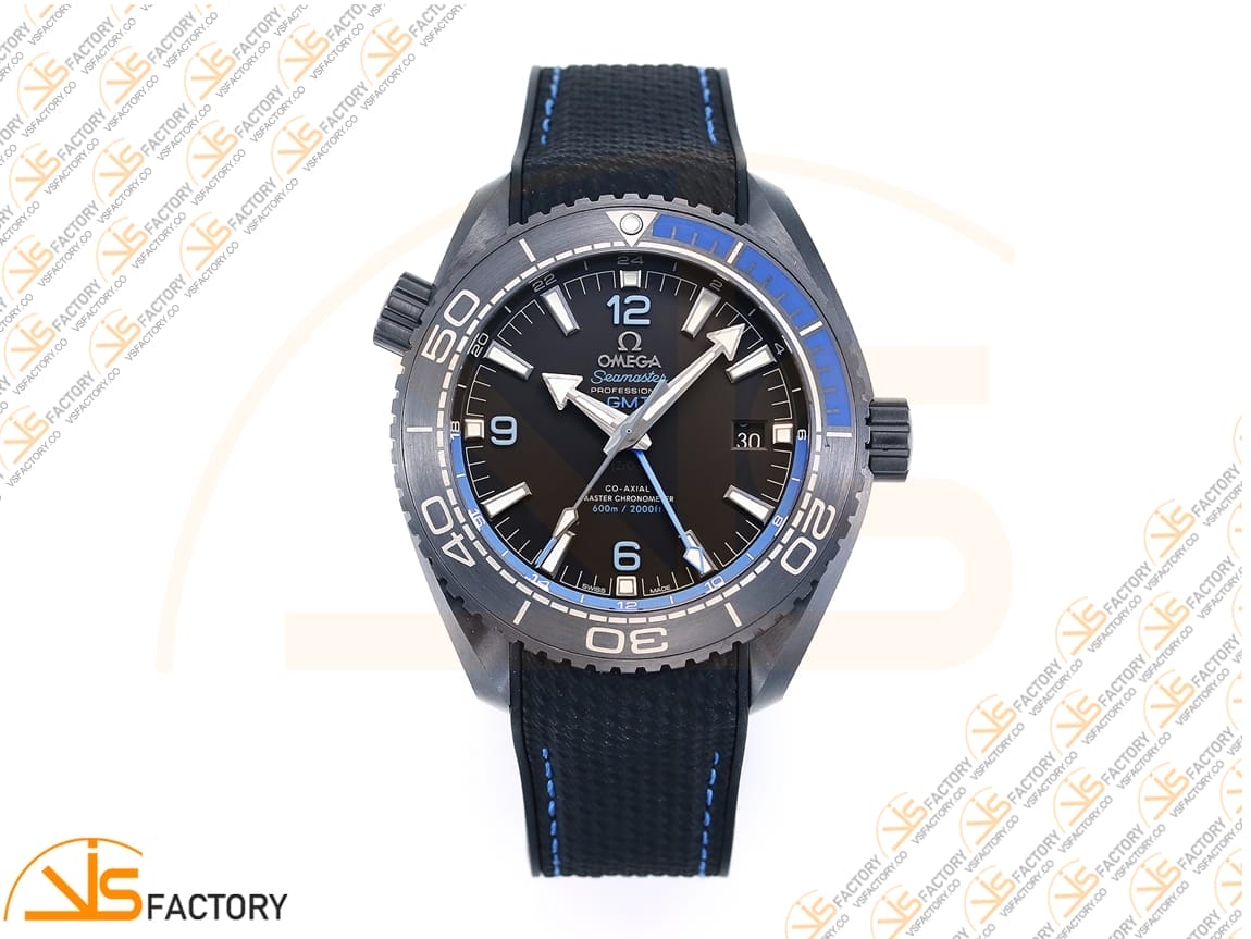 VSFactory (VSF) Omega Planet Ocean 45.5mm Deep Black Blue Dial Real Ceramic A8906 Movement - 图片 3