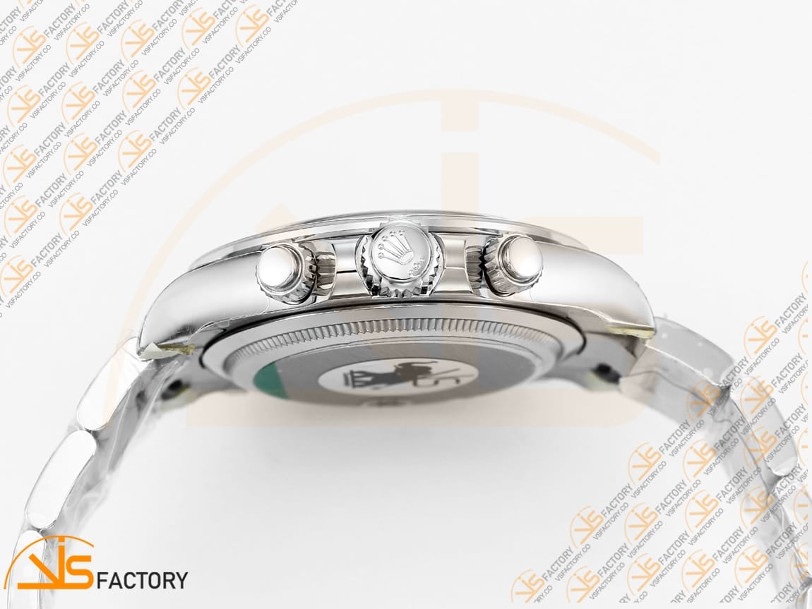 VS Factory Rolex Daytona 126509 Ice Black Dial Platinum Weighted VS4131 Movement - 图片 10