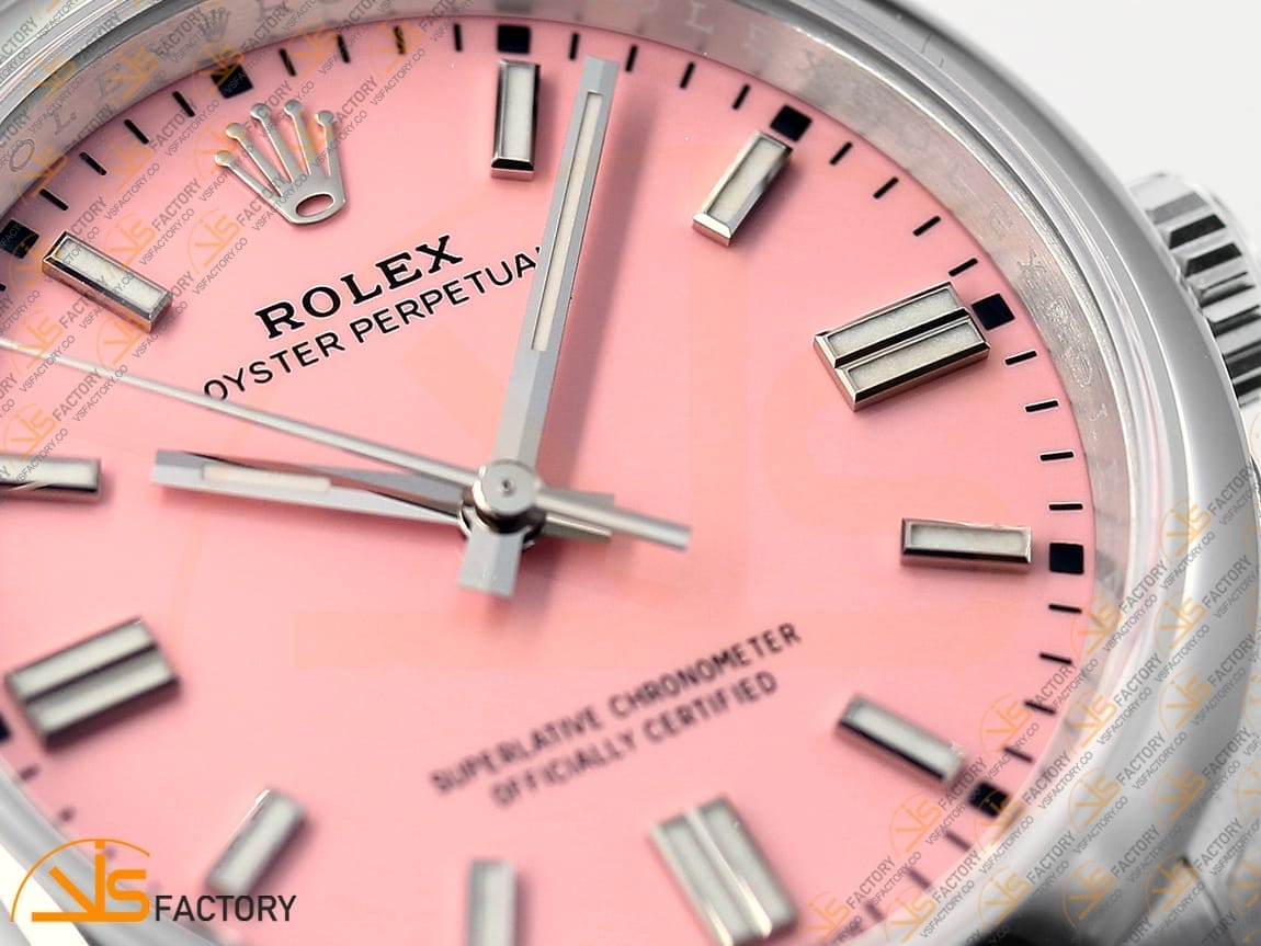 VSFactory (VSF) Rolex Oyster Perpetual 126000 Pink Dial 904L Steel VS3235 Movement - 图片 8