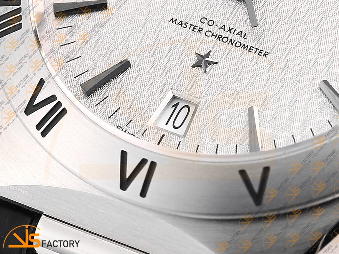 VSFactory (VSF) Omega Constellation Gray Dial Steel Black Rubber A8900 Movement - 图片 8