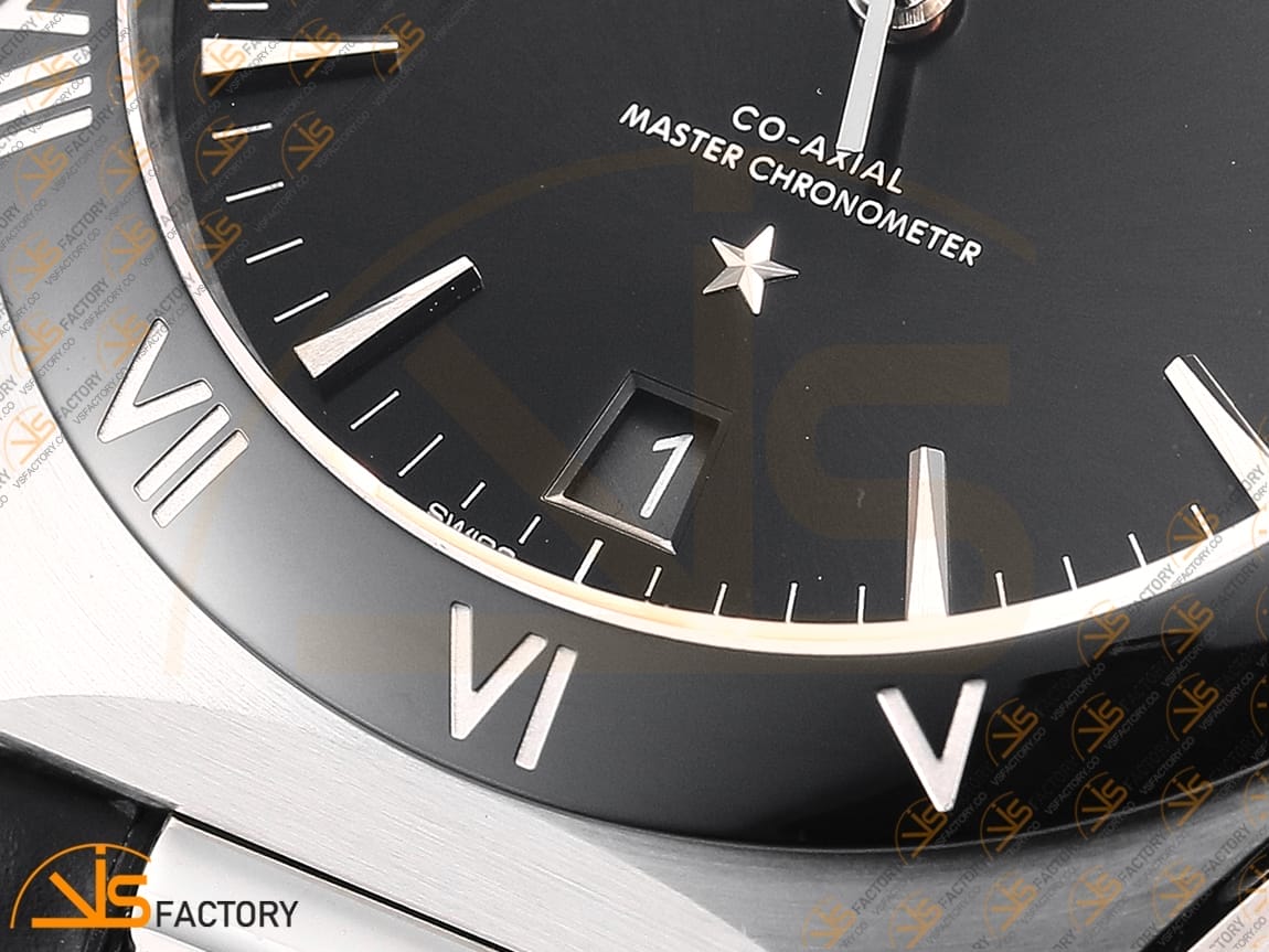 VSFactory (VSF) Omega Constellation Black Dial Black Ceramic Steel A8900 Movement - 图片 8