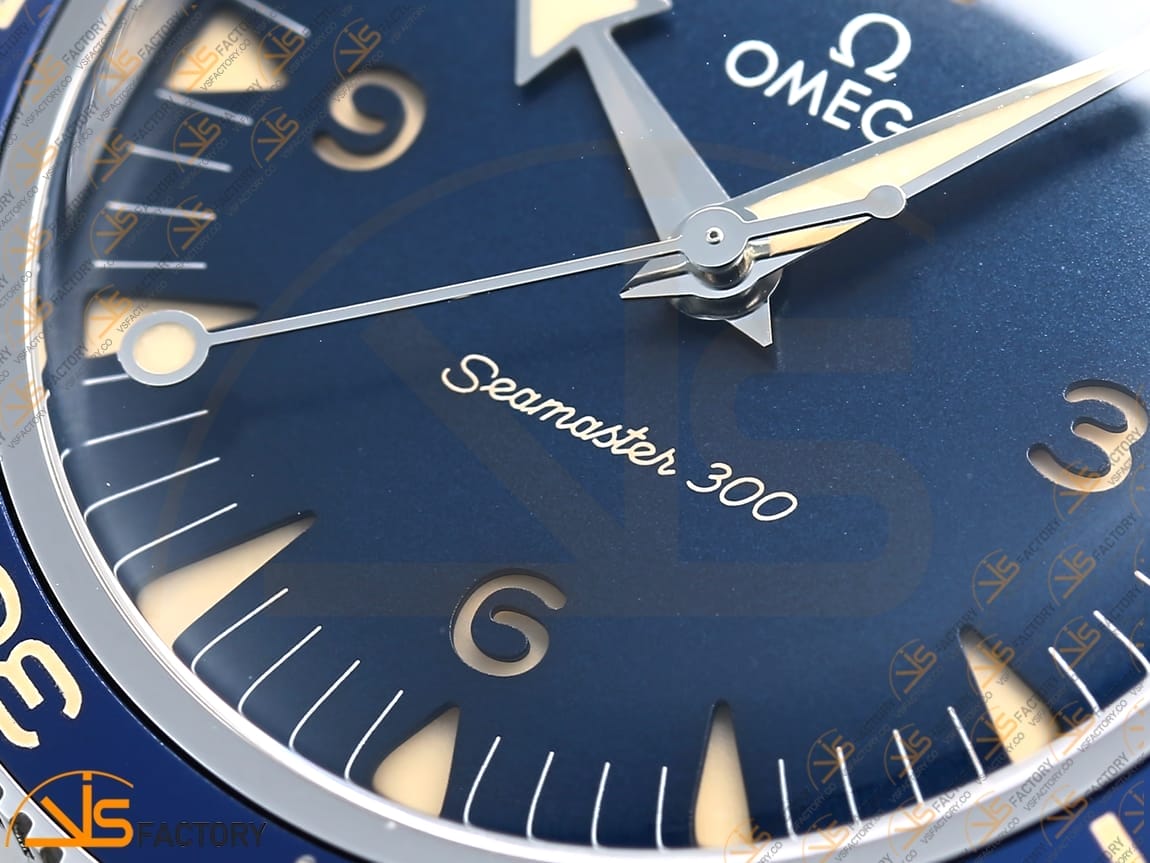 VSFactory (VSF) Omega Seamaster 300 Heritage Blue Dial Steel A8912 Movement - 图片 8