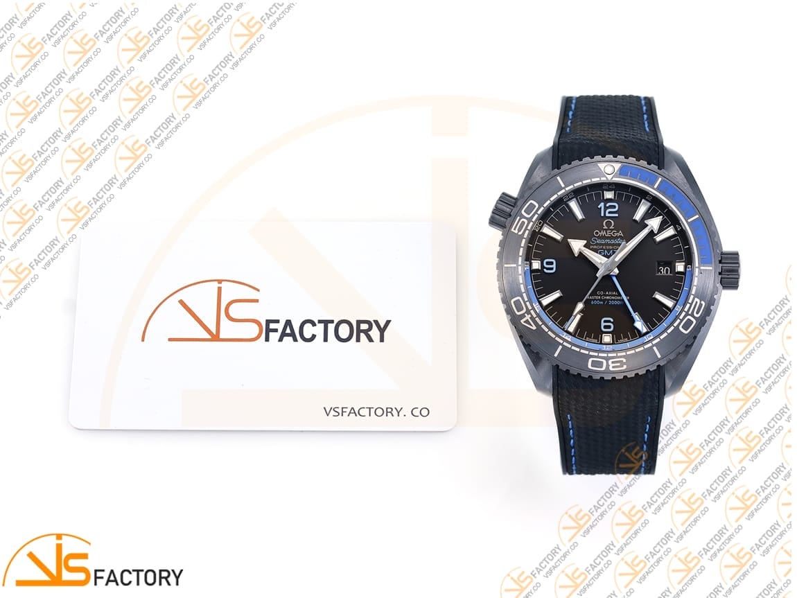 VSFactory (VSF) Omega Planet Ocean 45.5mm Deep Black Blue Dial Real Ceramic A8906 Movement - 图片 2