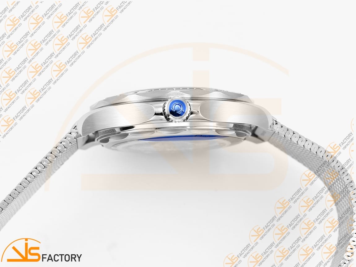 VSFactory (VSF) Omega Seamaster 300M Silver Surfer Silver Dial Steel A8806 Movement - 图片 9