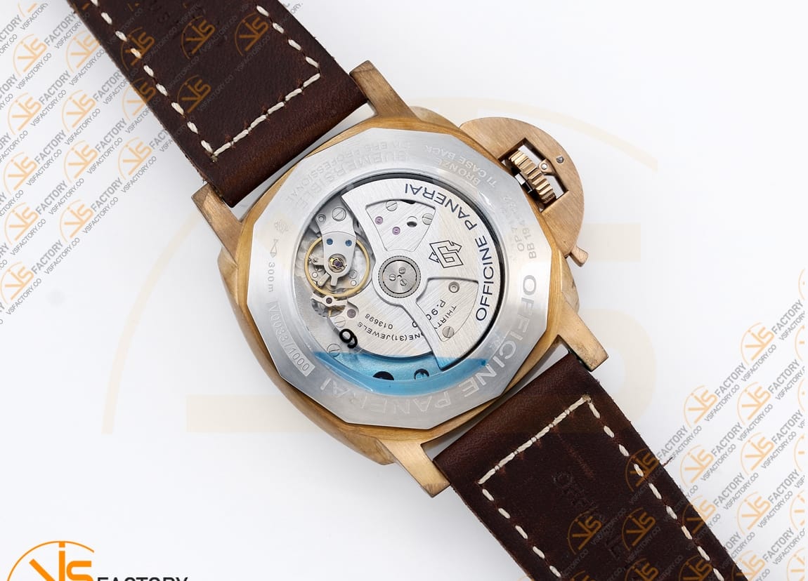 VS Factory Panerai Submersible Bronzo PAM968 Brown Dial Bronze Brown Ceramic P.9010 Movement - 图片 12