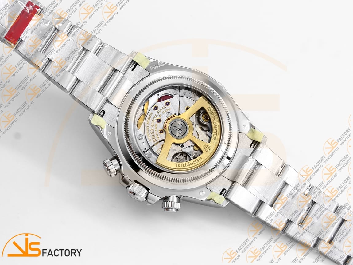 VS Factory Rolex Daytona 126506 Ice Blue Crystal Dial 904L Steel Oyster Bracelet Weighted VS4131 Movement - 图片 14