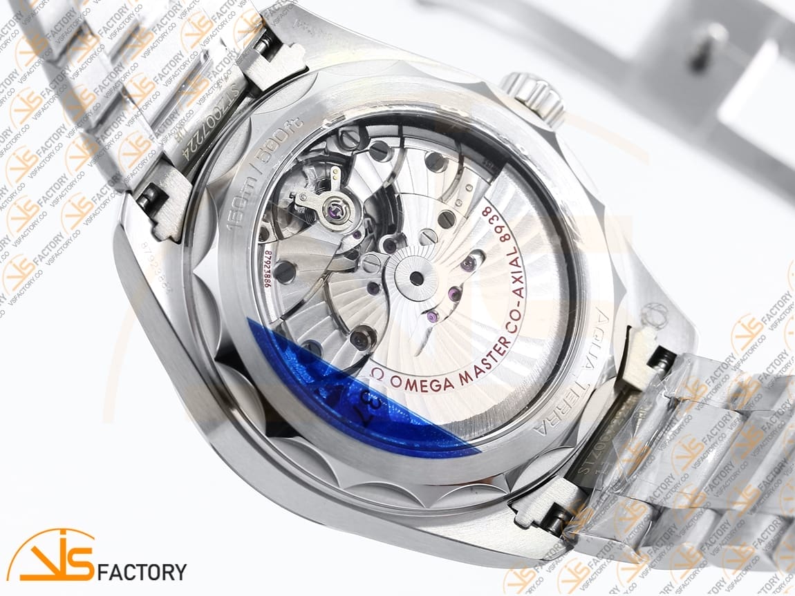 VSFactory (VSF) Omega Aqua Terra Worldtimer 43mm Green Ceramic Dial Steel A8938 Movement - 图片 12