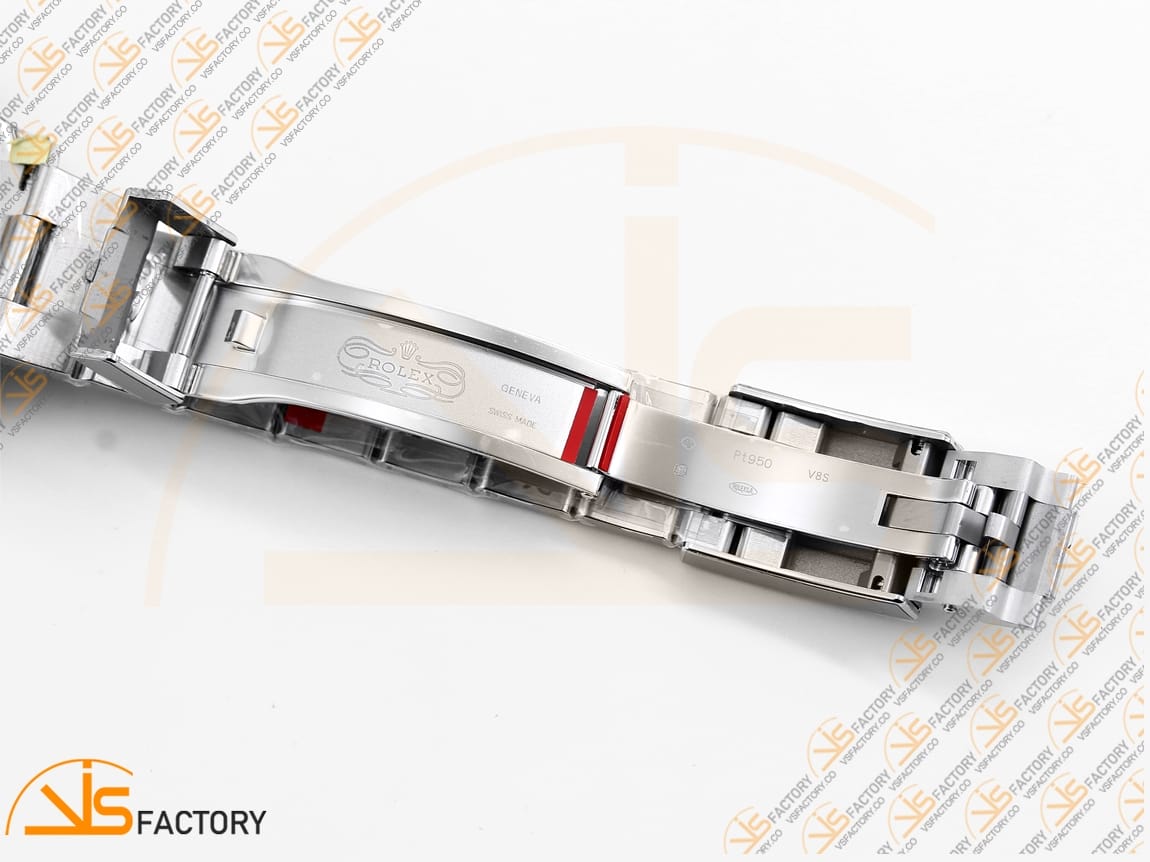 VS Factory Rolex Daytona 126506 Ice Blue Crystal Dial 904L Steel Oyster Bracelet Weighted VS4131 Movement - 图片 11