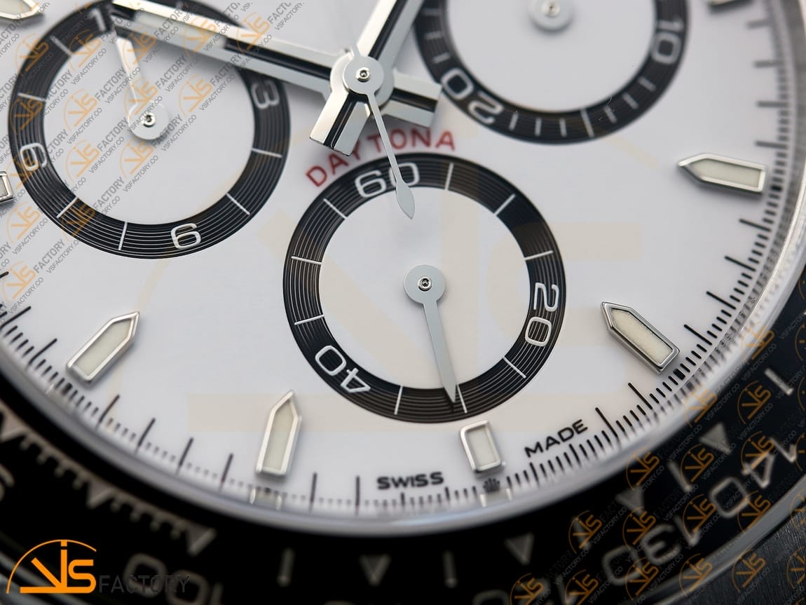 VSFactory (VSF) Rolex Daytona 126500 White Dial 904L Steel DD4801 Movement - 图片 9