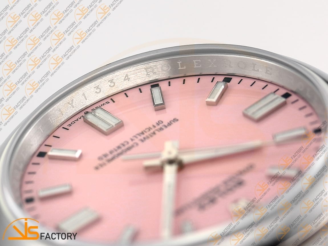 VSFactory (VSF) Rolex Oyster Perpetual 126000 Pink Dial 904L Steel VS3235 Movement - 图片 10