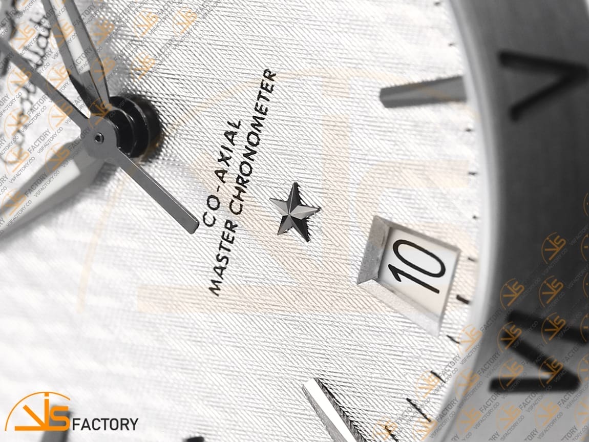 VSFactory (VSF) Omega Constellation Gray Dial Steel Black Rubber A8900 Movement - 图片 6