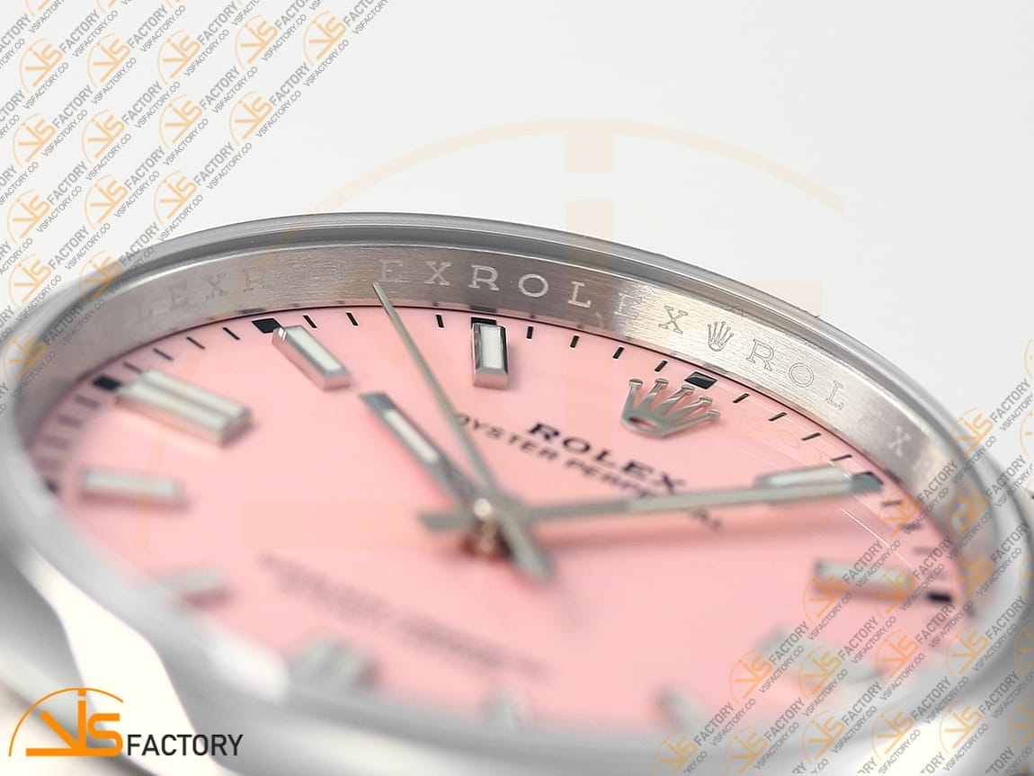 VSFactory (VSF) Rolex Oyster Perpetual 126000 Pink Dial 904L Steel VS3235 Movement - 图片 11