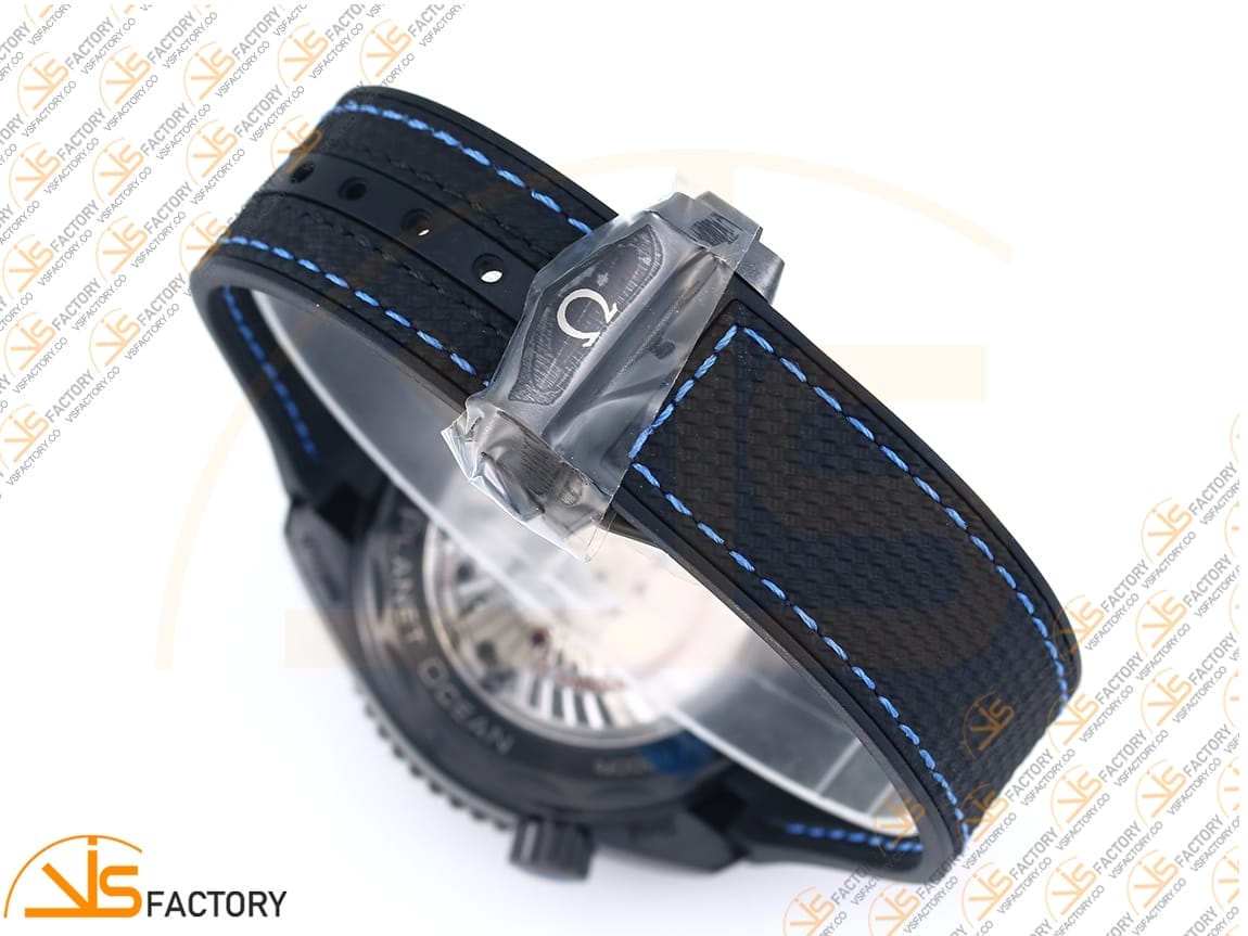 VSFactory (VSF) Omega Planet Ocean 45.5mm Deep Black Blue Dial Real Ceramic A8906 Movement - 图片 13