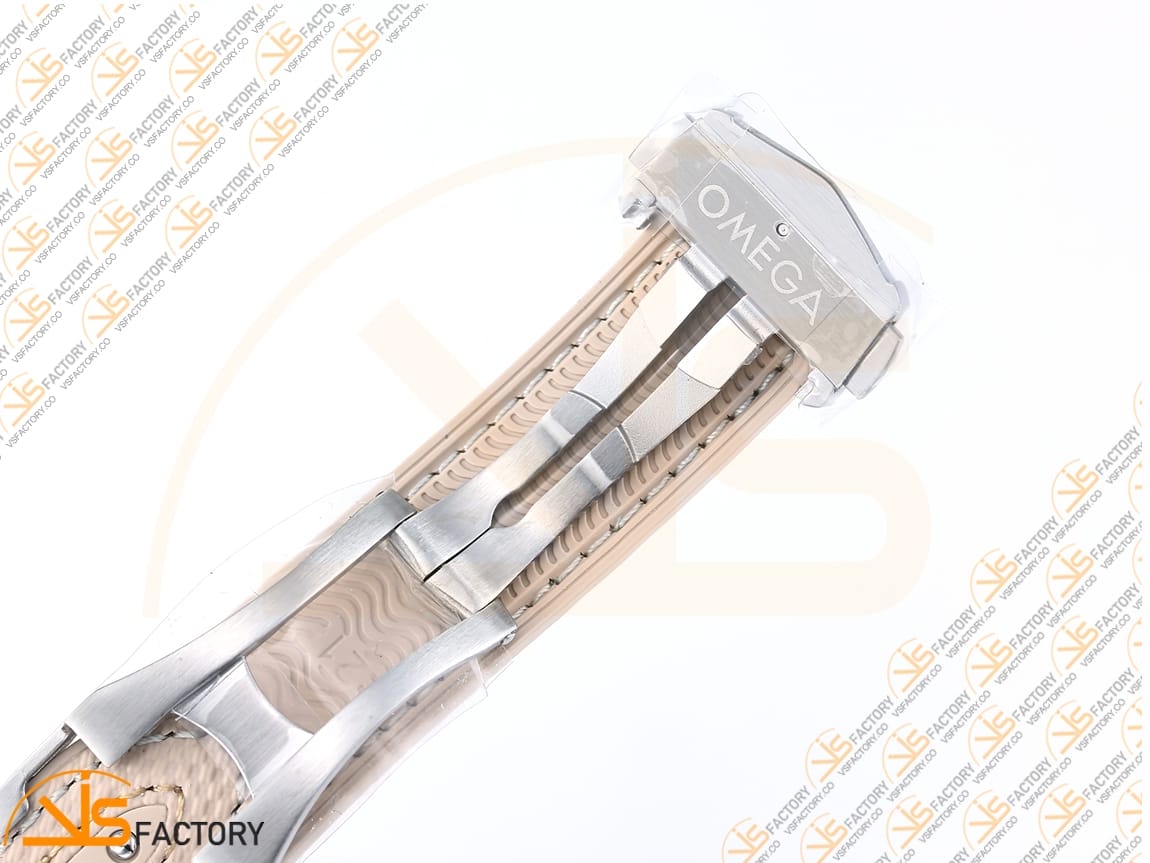 VSFactory (VSF) Omega Planet Ocean 43.5mm Sand Dial SS Case Brown Bezel Sand Rubber Strap A8900 Movement - 图片 12