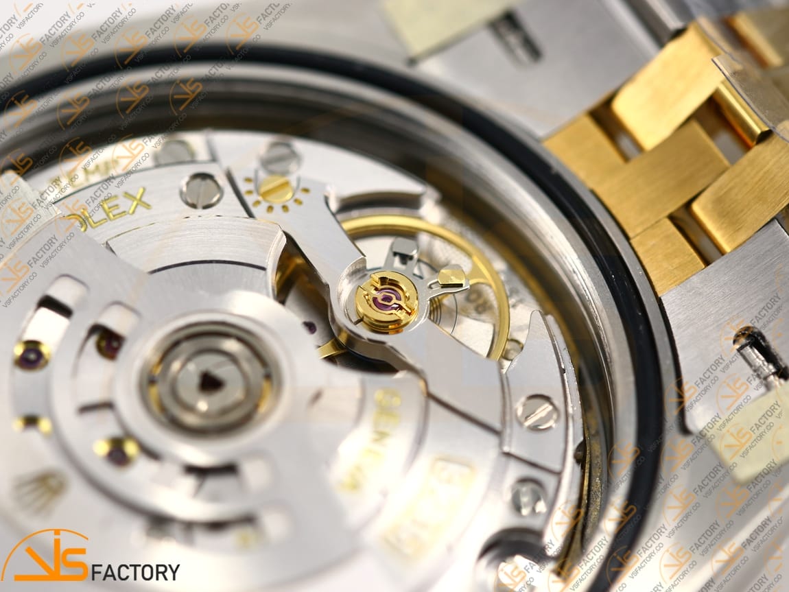 VS Factory Rolex DateJust 41 126333 Yellow Gold Dial SS/YG VS3235 Movement - 图片 17