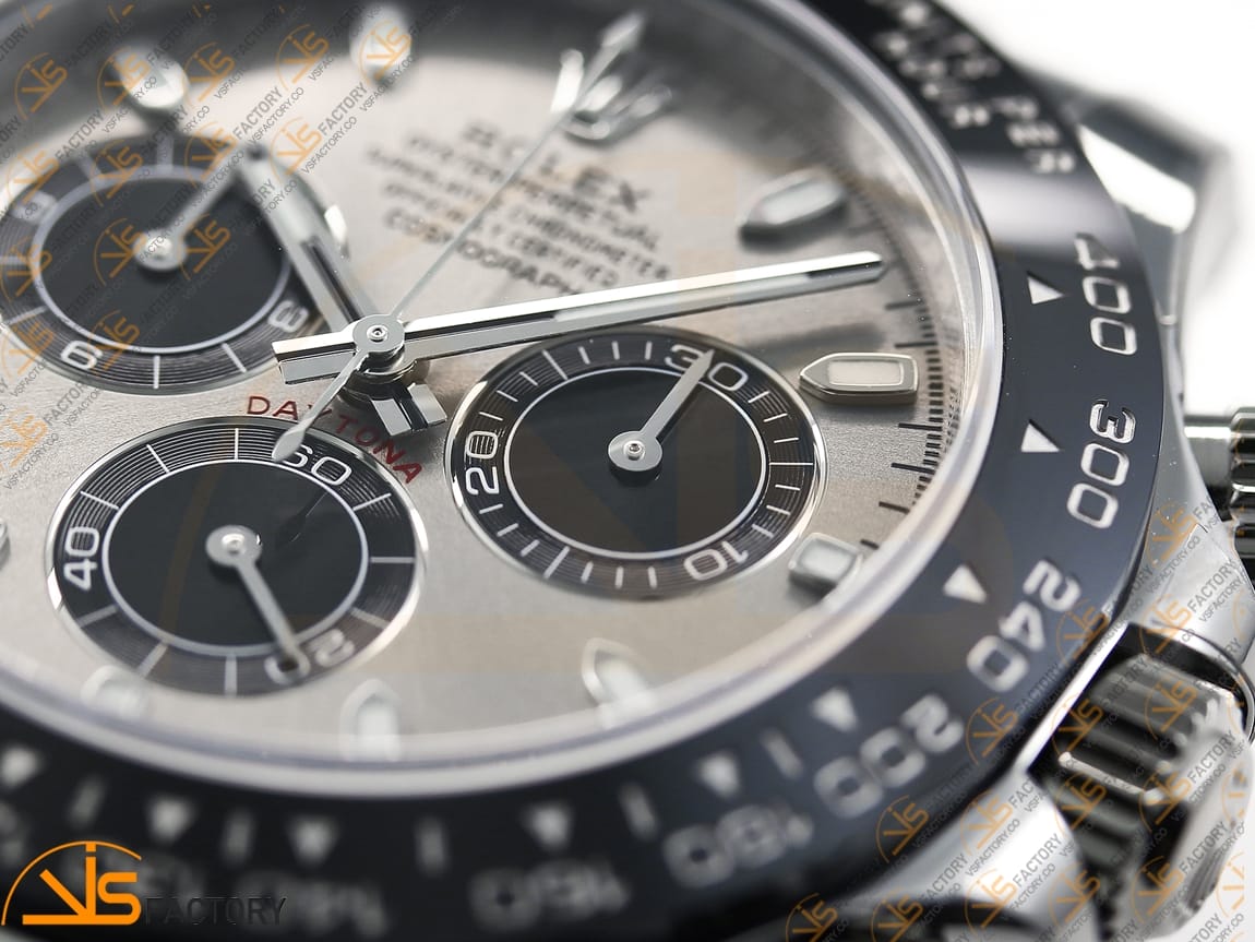 VS Factory Rolex Daytona 116519 Gray Dial 904L Steel DD4130 Movement - 图片 8