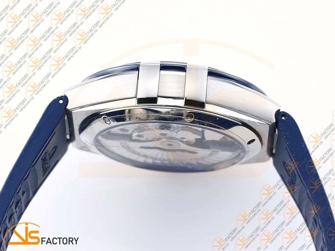 VSFactory (VSF) Omega Constellation Blue Ceramic Blue Dial YG Blue Rubber A8900 Movement - 图片 11