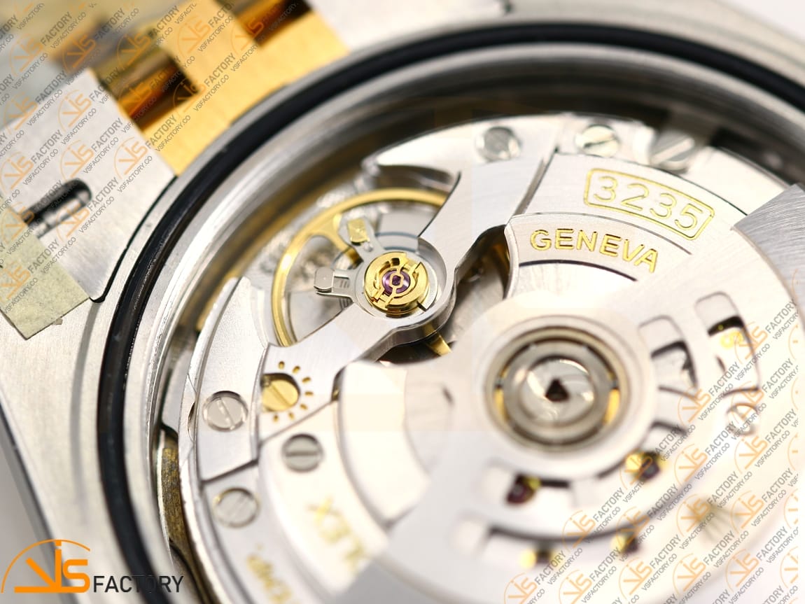 VS Factory Rolex DateJust 41 126333 Yellow Gold Dial SS/YG VS3235 Movement - 图片 18