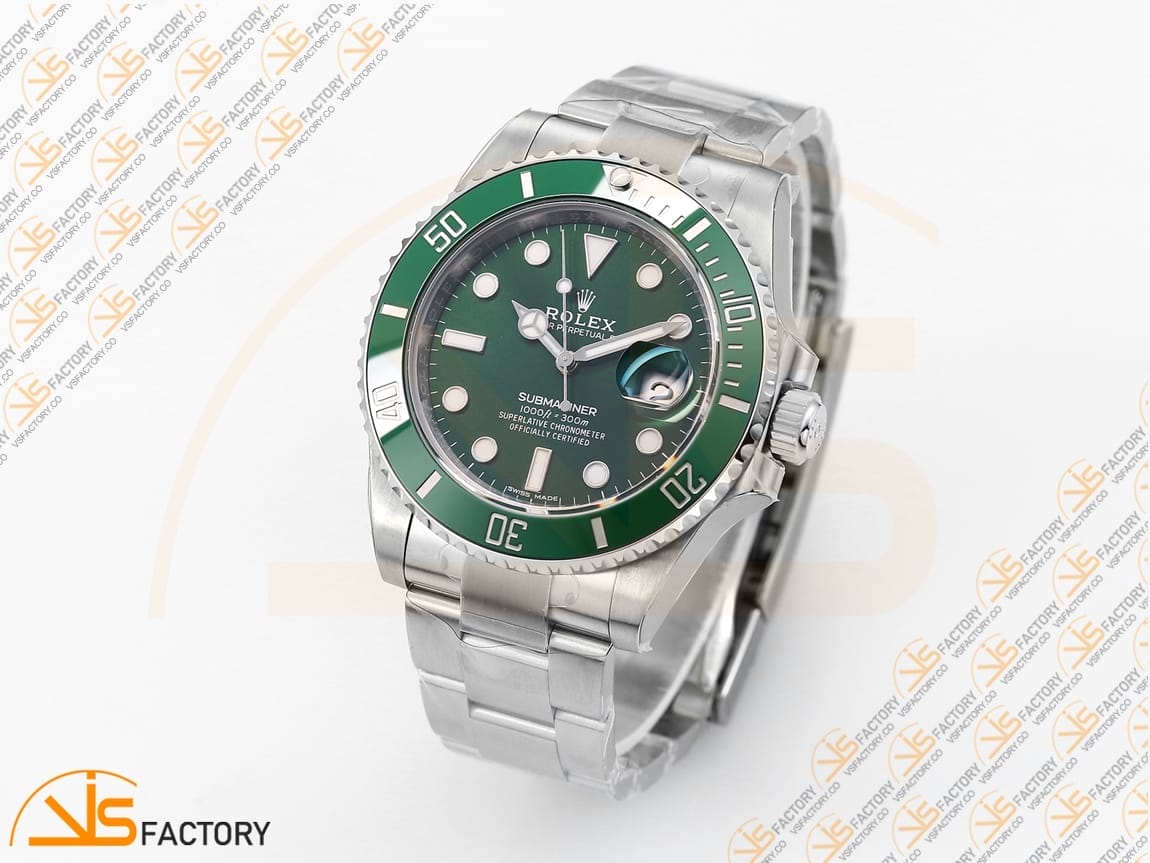 VSFactory (VSF) Rolex Submariner 116610LV Green Ceramic – 904L Steel / VS3135 Movement - 图片 4