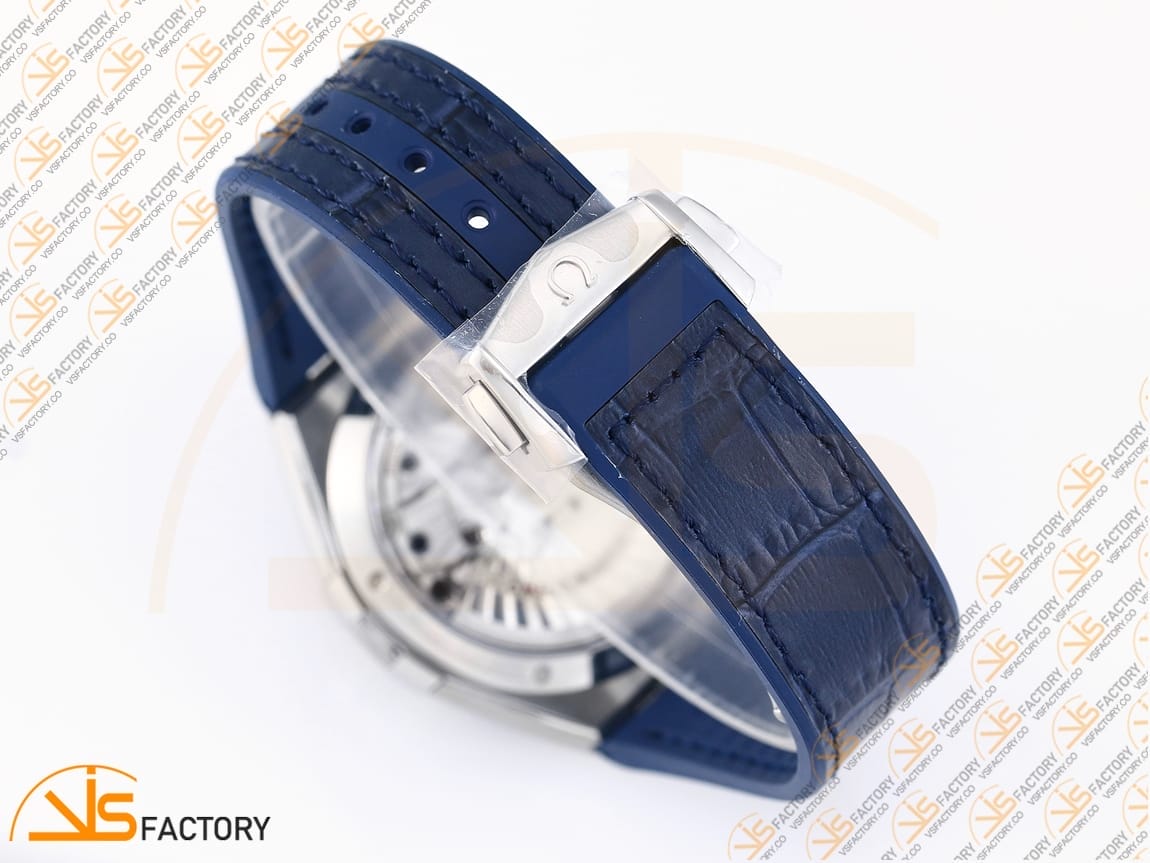 VSFactory (VSF) Omega Constellation Blue Ceramic Blue Dial YG Blue Rubber A8900 Movement - 图片 13
