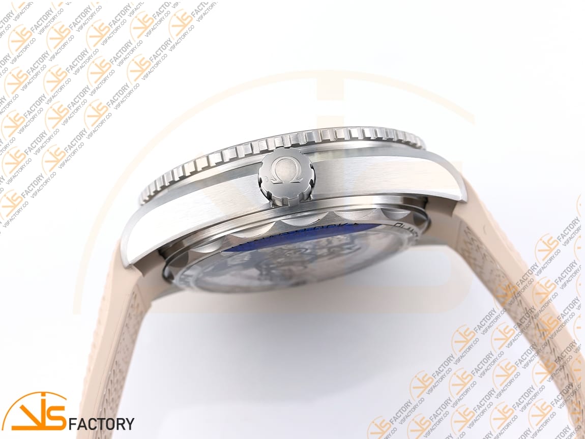 VSFactory (VSF) Omega Planet Ocean 43.5mm Sand Dial SS Case Brown Bezel Sand Rubber Strap A8900 Movement - 图片 10