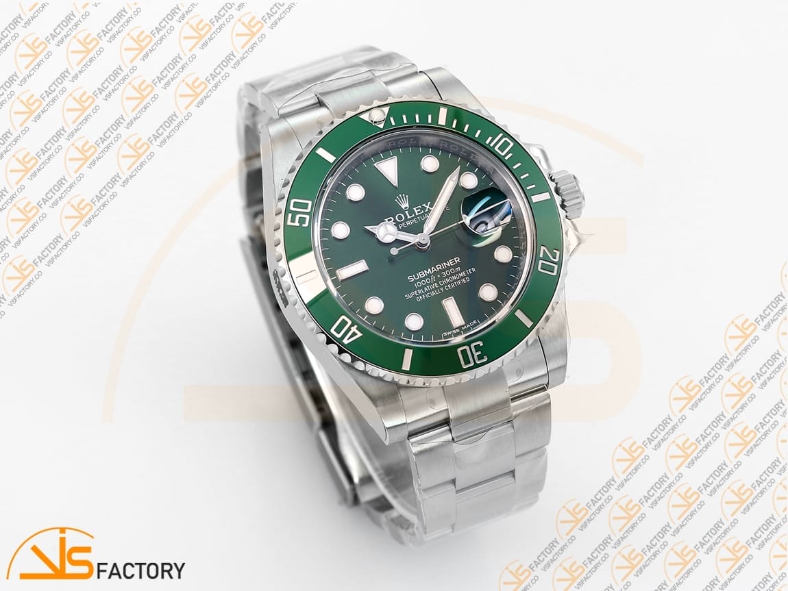 VSFactory (VSF) Rolex Submariner 116610LV Green Ceramic – 904L Steel / VS3135 Movement - 图片 5