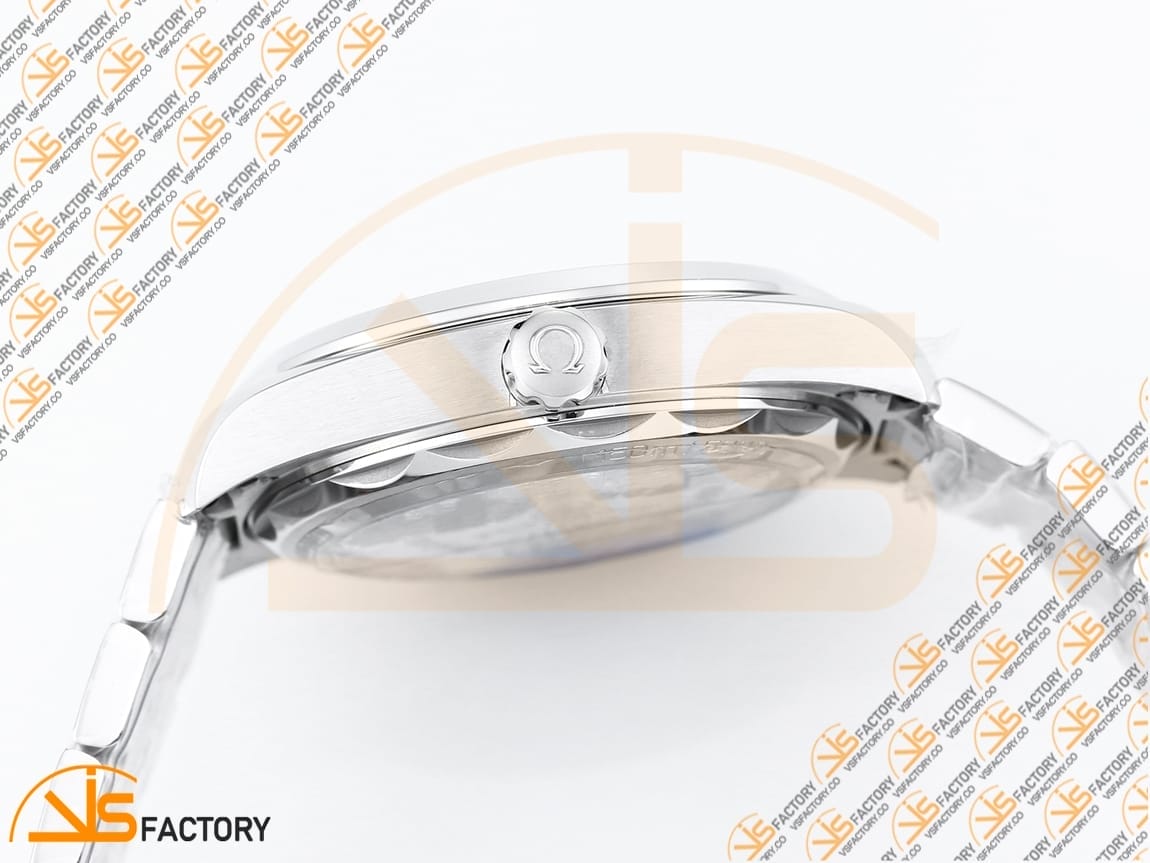 VSFactory (VSF) Omega Aqua Terra 150M White Dial Orange Hand Steel A8900 Movement - 图片 9