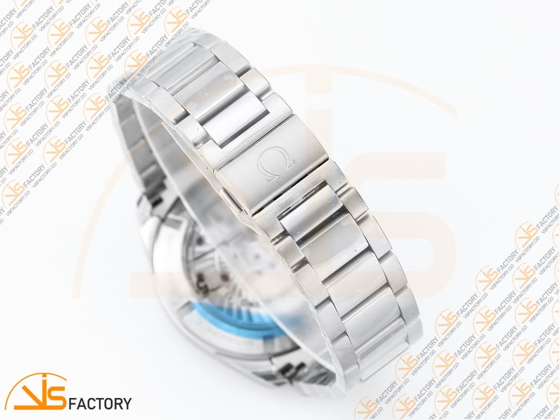 VSFactory (VSF) Omega Aqua Terra 150M Silver Wave Textured Dial YG Hand Steel A8500 Movement - 图片 12