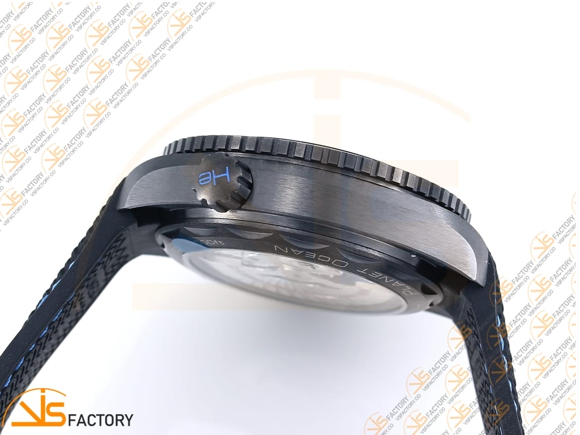 VSFactory (VSF) Omega Planet Ocean 45.5mm Deep Black Blue Dial Real Ceramic A8906 Movement - 图片 9