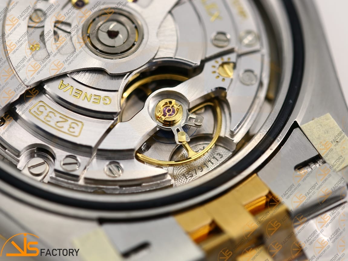 VS Factory Rolex DateJust 41 126333 Yellow Gold Dial SS/YG VS3235 Movement - 图片 20