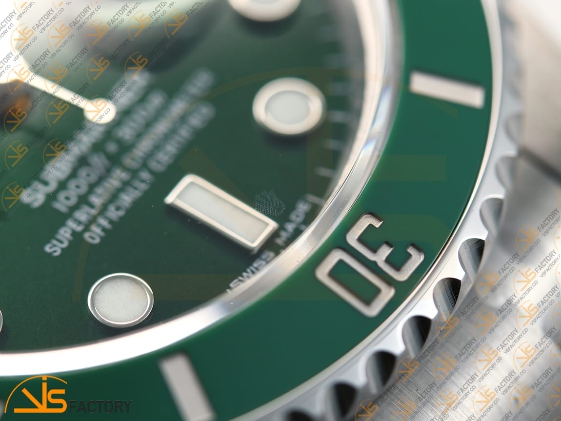 VSFactory (VSF) Rolex Submariner 116610LV Green Ceramic – 904L Steel / VS3135 Movement - 图片 10