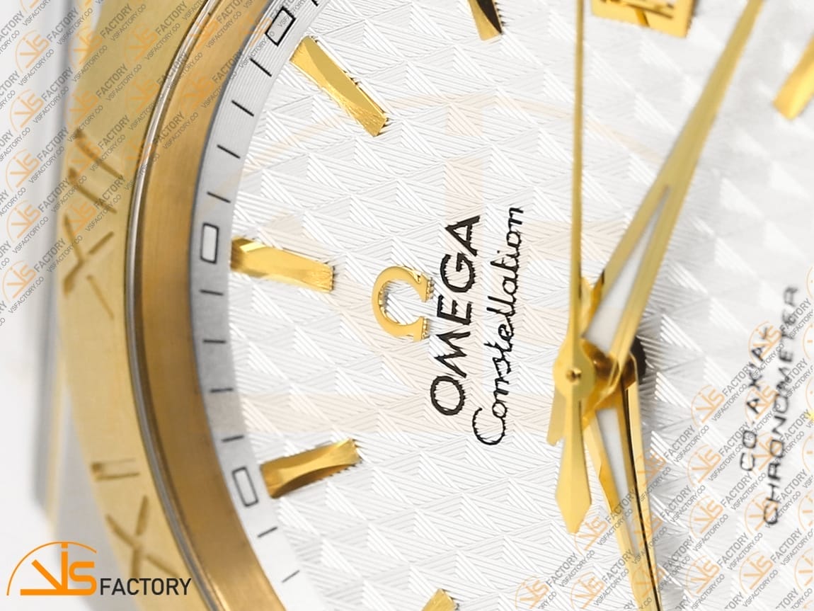 VSFactory (VSF) Omega Constellation 38mm White Dial SS YG Asia 8500 Movement - 图片 6