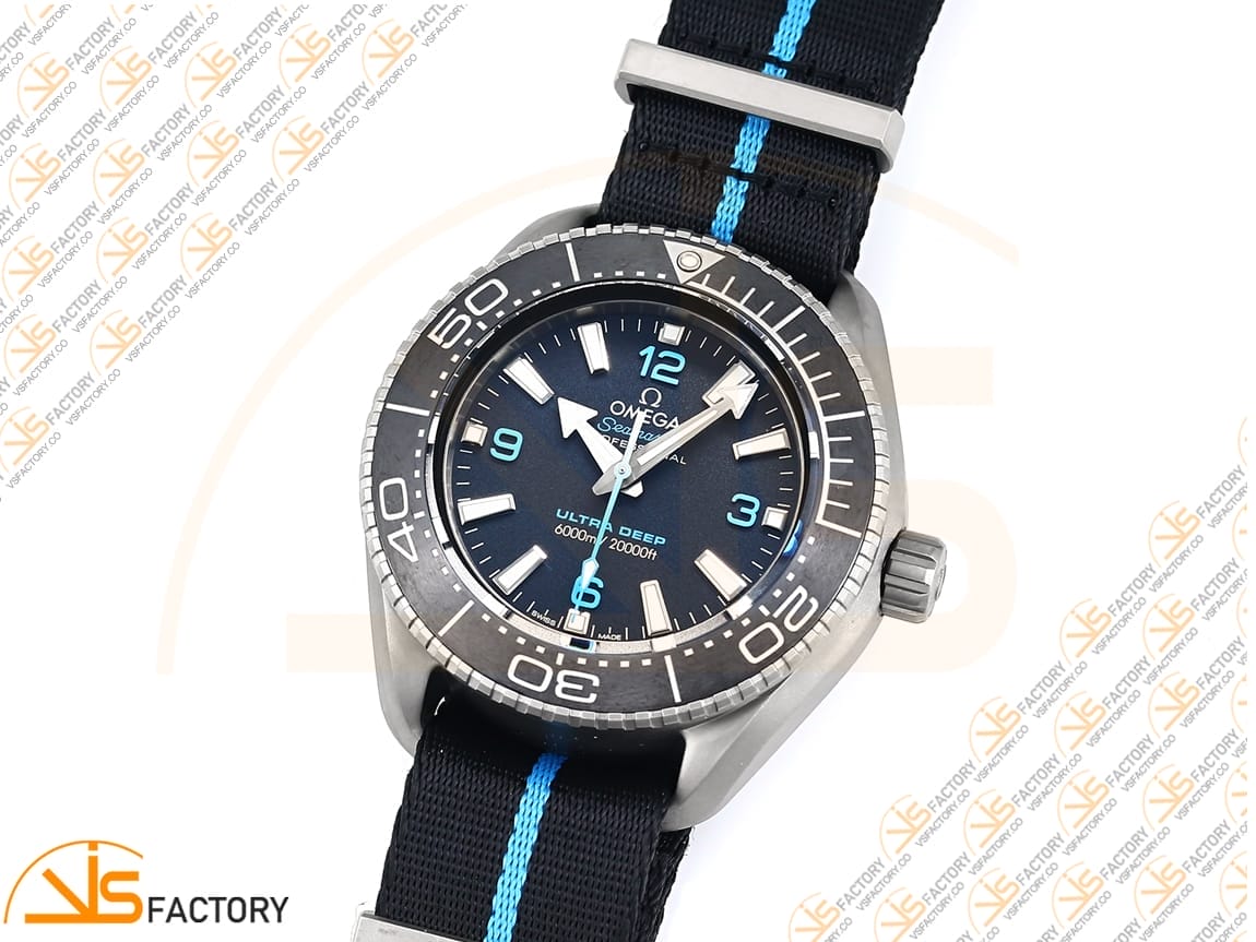 VSFactory (VSF) Omega Seamaster 6000M Ultra Deep Black Dial Steel A8912 Movement - 图片 6