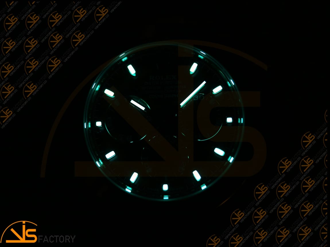 VS Factory Rolex Daytona 116508 Green Dial YG DD4130 Movement - 图片 19