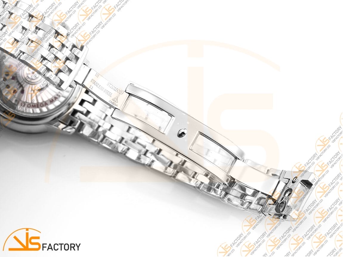 VSFactory (VSF) Omega De Ville Prestige 34mm MOP White Dial Steel A8800 Movement - 图片 11