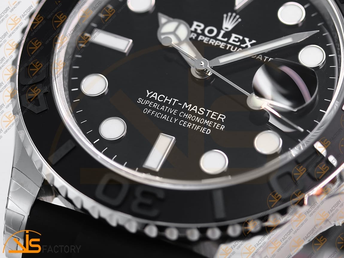 VSFactory (VSF) Rolex Yacht-Master 226659 Black Dial 904L Steel VS3235 Movement V3(Gain Weight) - 图片 12