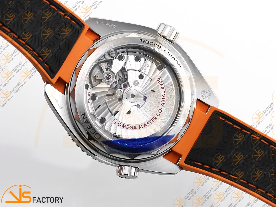 VSFactory (VSF) Omega Planet Ocean 43.5mm Black Dial Black Orange Bezel S A8900 Movement - 图片 13
