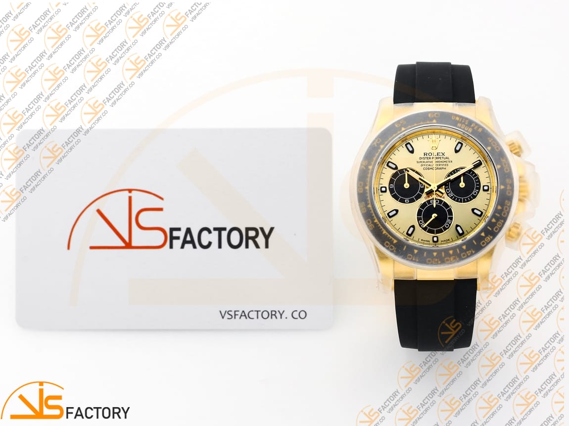 VS Factory Rolex Daytona 116518 YG Dial 904L Steel DD4130 Movement - 图片 2