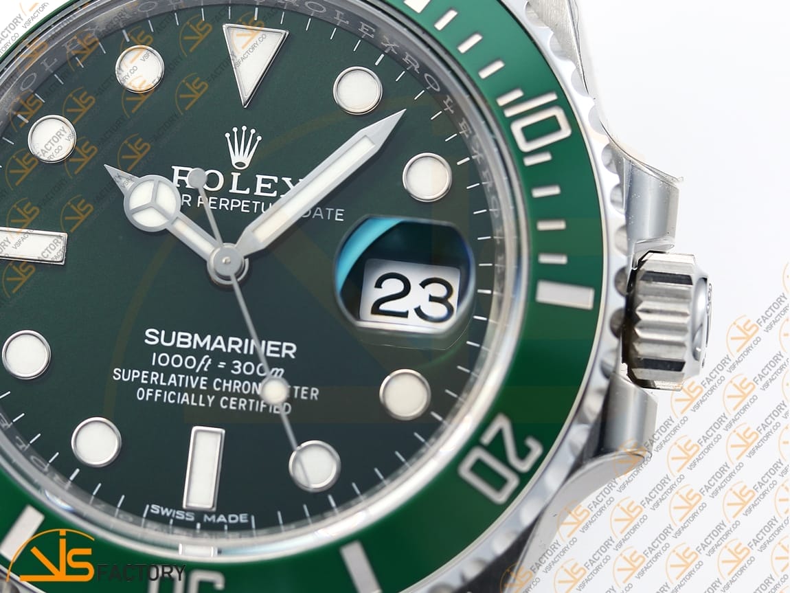 VSFactory (VSF) Rolex Submariner 116610LV Green Ceramic – 904L Steel / VS3135 Movement - 图片 8