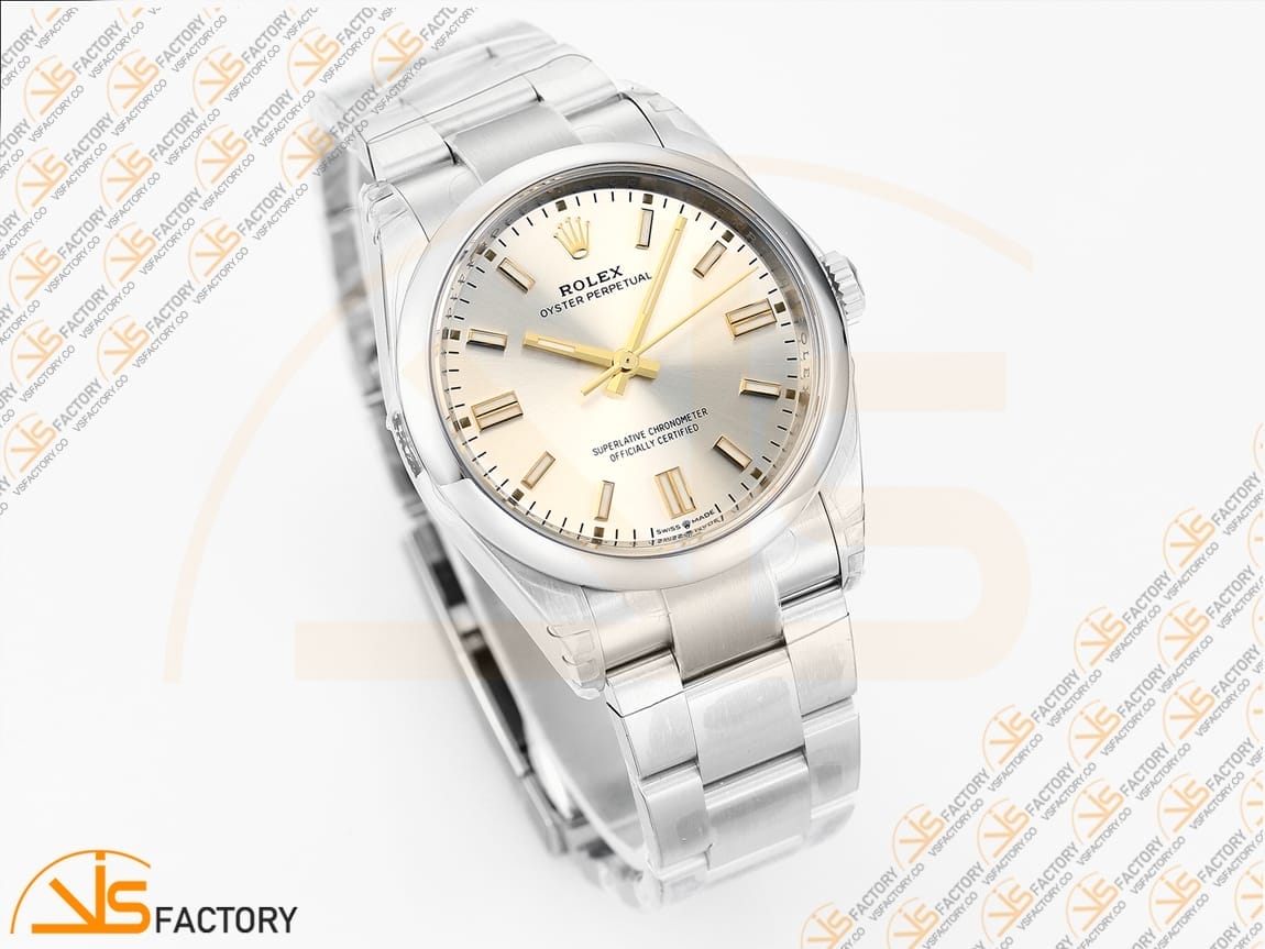 VSFactory (VSF) Rolex Oyster Perpetual 126000 Silver Dial 904L Steel VS3230 Movement - 图片 5