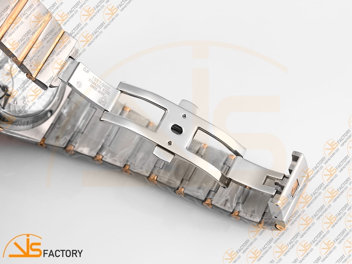 VSFactory (VSF) Omega Constellation 38mm White Dial SS/RG Asia 8500 Movement - 图片 12