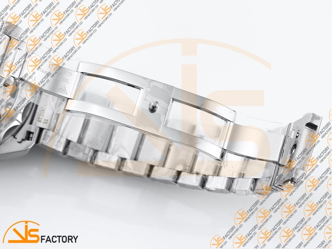 VSFactory (VSF) Omega Aqua Terra 150M White Dial Orange Hand Steel A8900 Movement - 图片 11