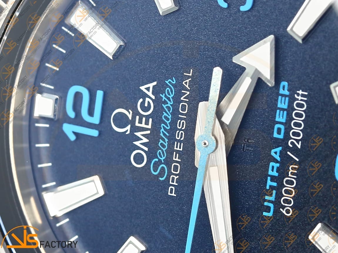 VSFactory (VSF) Omega Seamaster 6000M Ultra Deep Black Dial Steel A8912 Movement - 图片 8