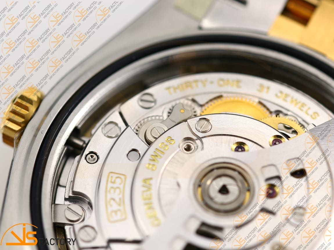 VS Factory Rolex DateJust 41 126333 Yellow Gold Dial SS/YG VS3235 Movement - 图片 23