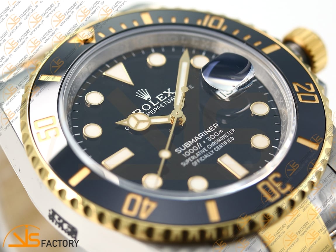 VSFactory (VSF) Rolex Submariner 126613LN Black Ceramic – Steel & Yellow Gold / VS3235 Movement - 图片 10