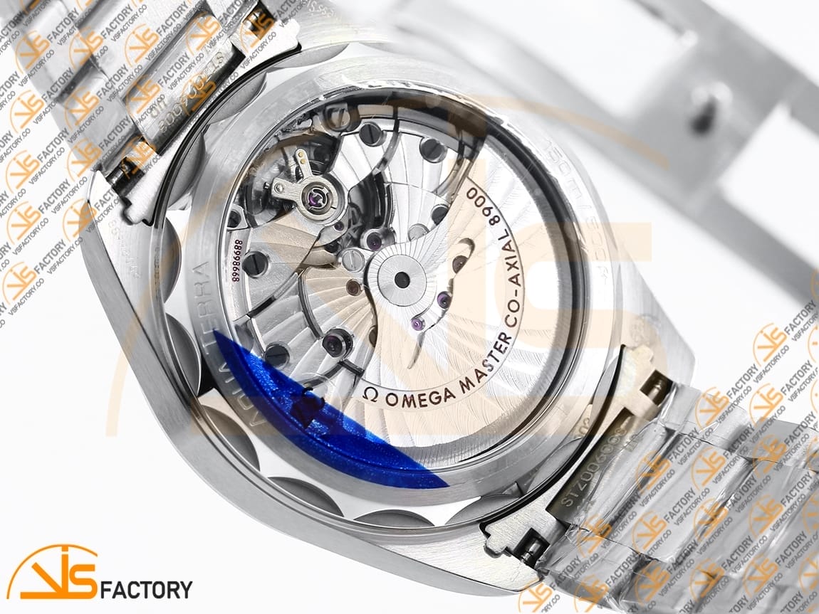 VSFactory (VSF) Omega Aqua Terra 150M White Dial Orange Hand Steel A8900 Movement - 图片 13