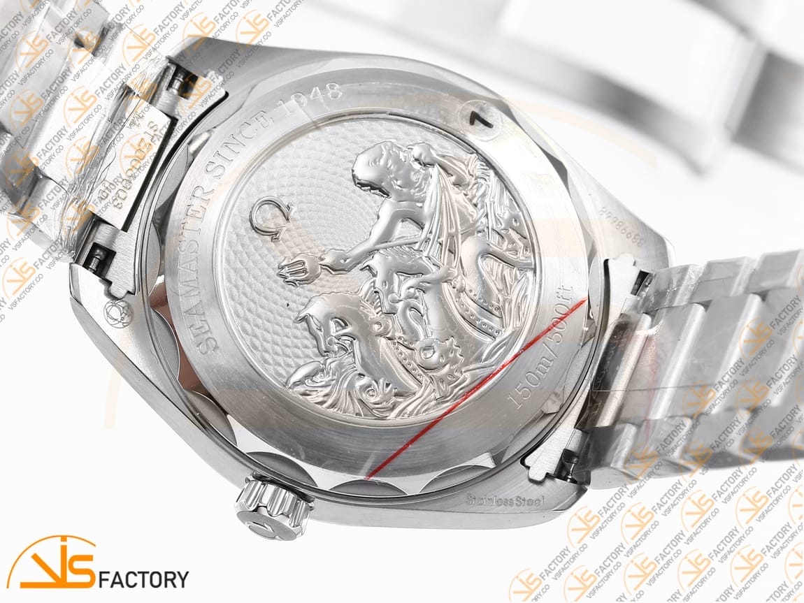 VSFactory (VSF) Omega Aqua Terra 41mm Light Blue Dial Steel A8900 Movement - 图片 12